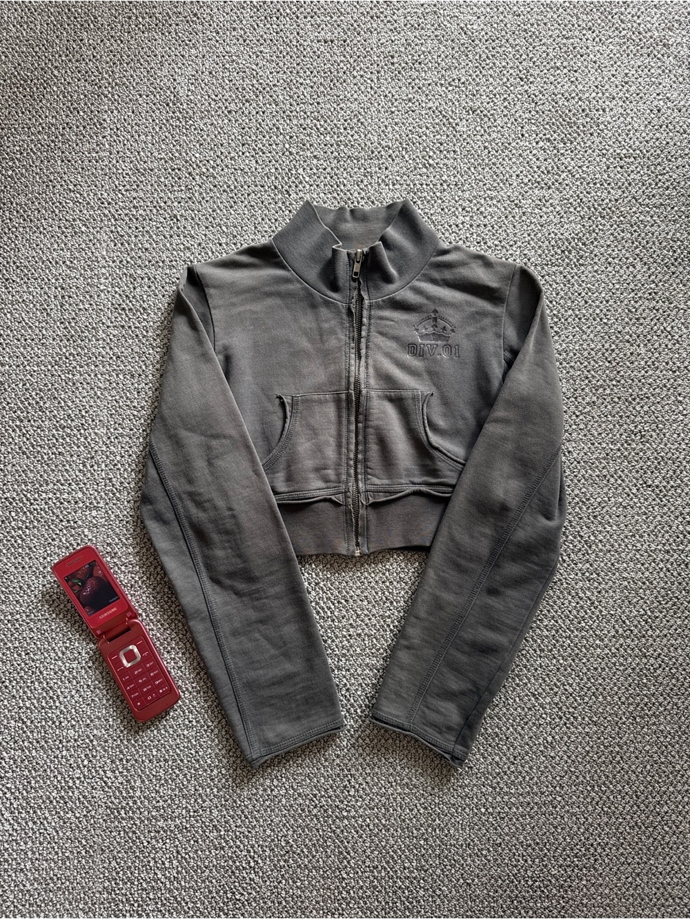 2000s Cropped Zipped Jacket